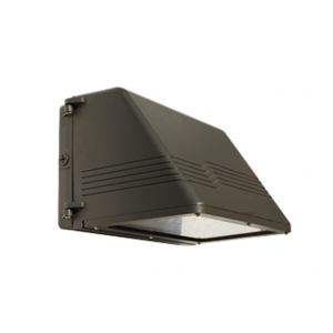 13" LED Wall Pack, 40W LED Module, Bronze, 120-277V